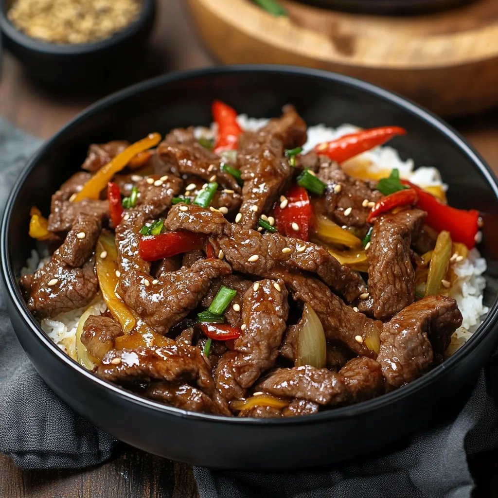Homemade Beef Stir Fry