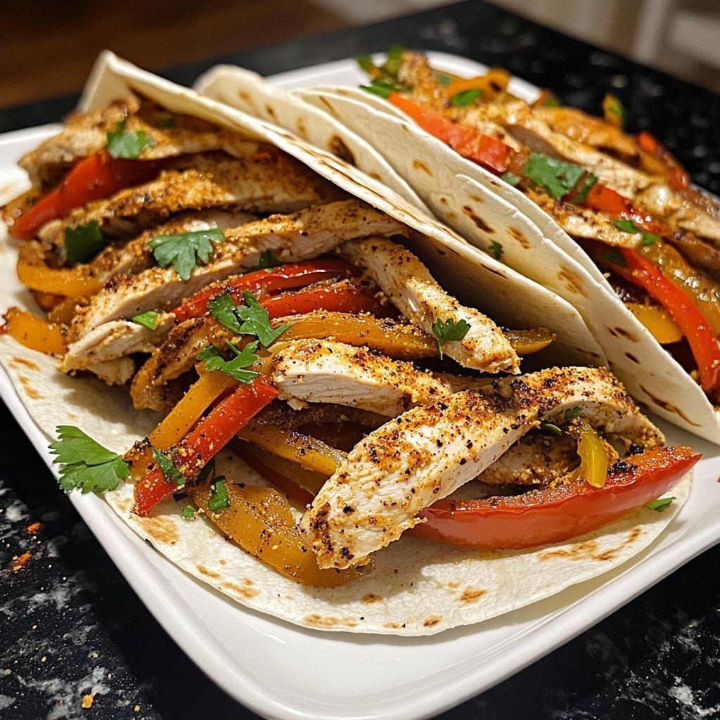 Chicken Breast Fajitas