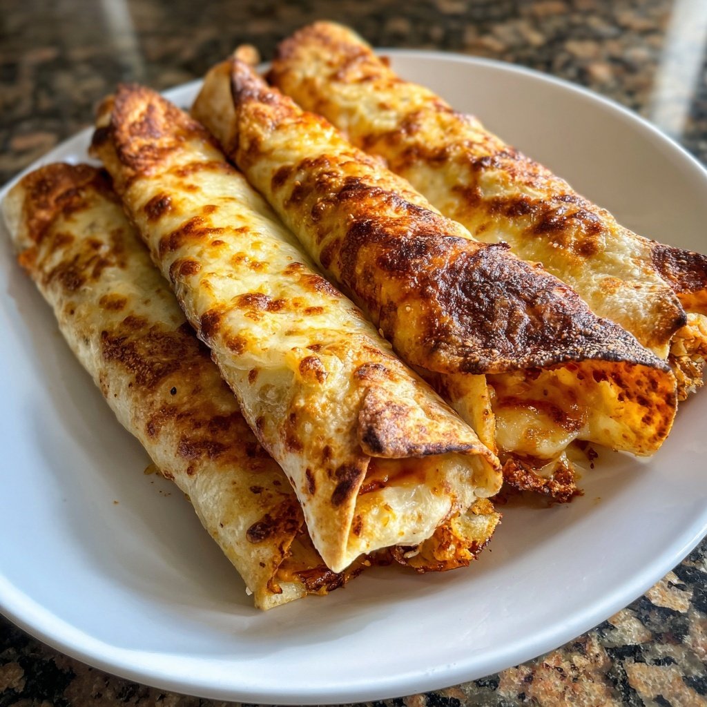Super Bowl Food Baked Taquitos