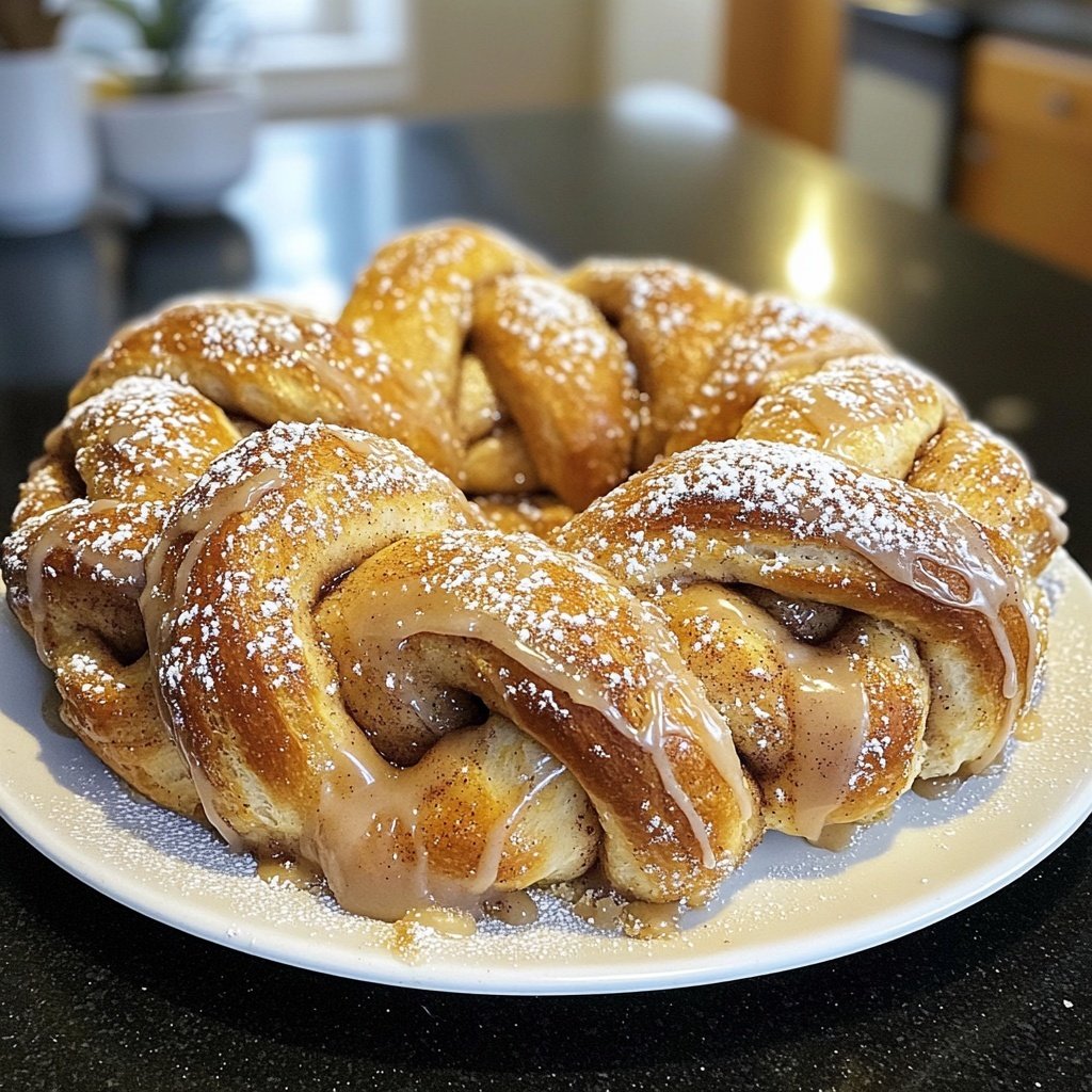 Braided Cinnamon Buns