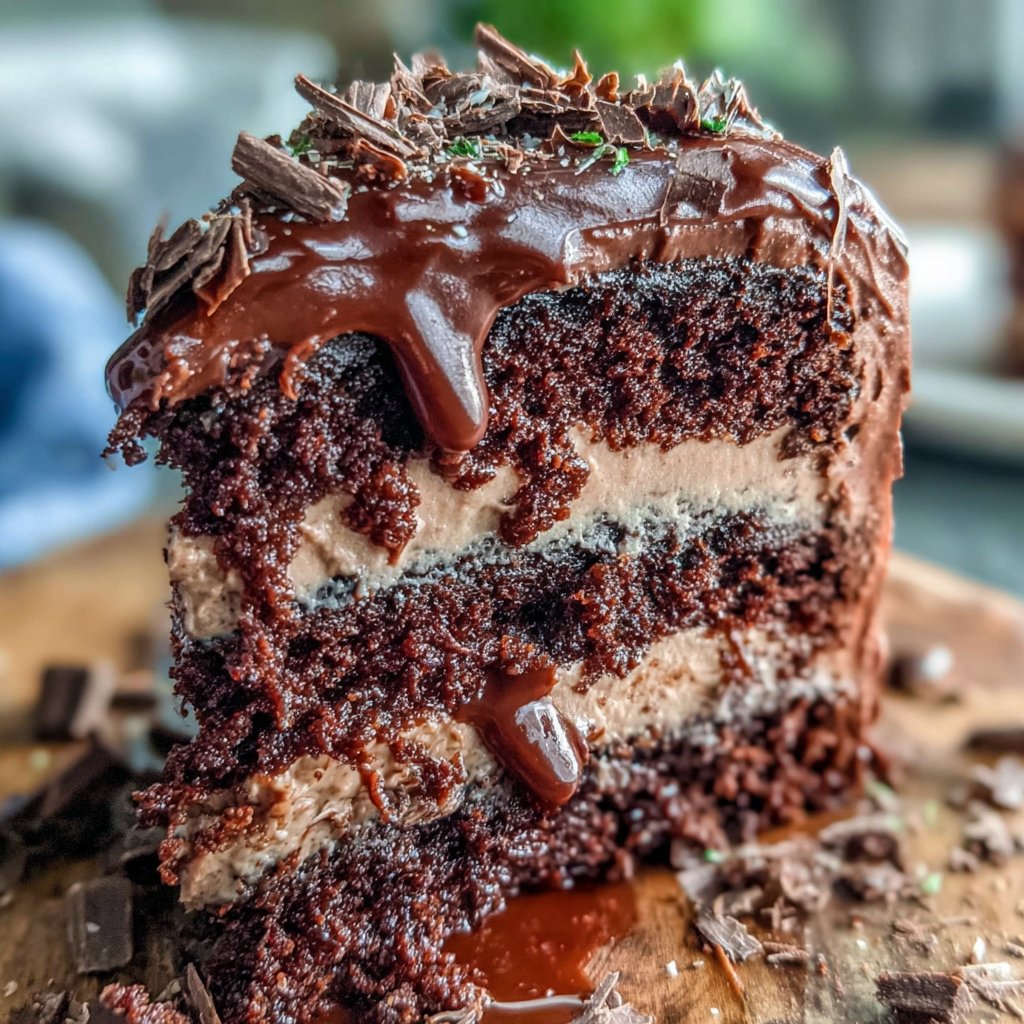 Chocolate Mocha Layer Cake