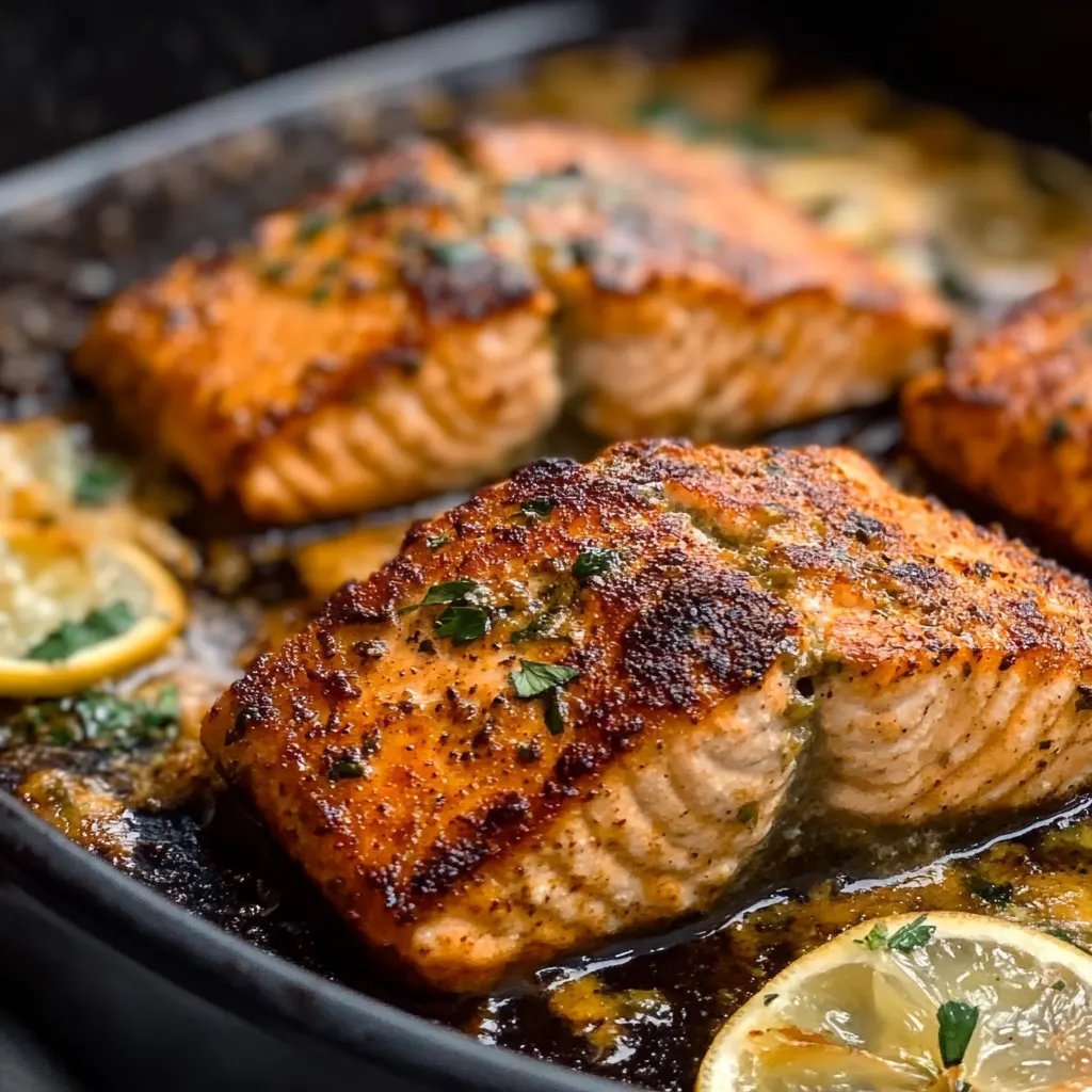 Blackened Cajun Stuffed Salmon