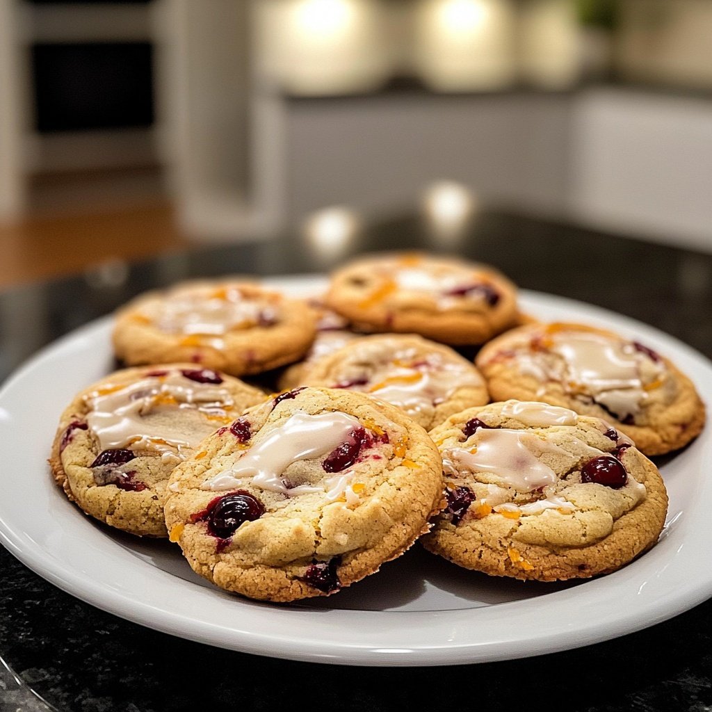 Best Christmas Cranberry Orange Cookies Recipe