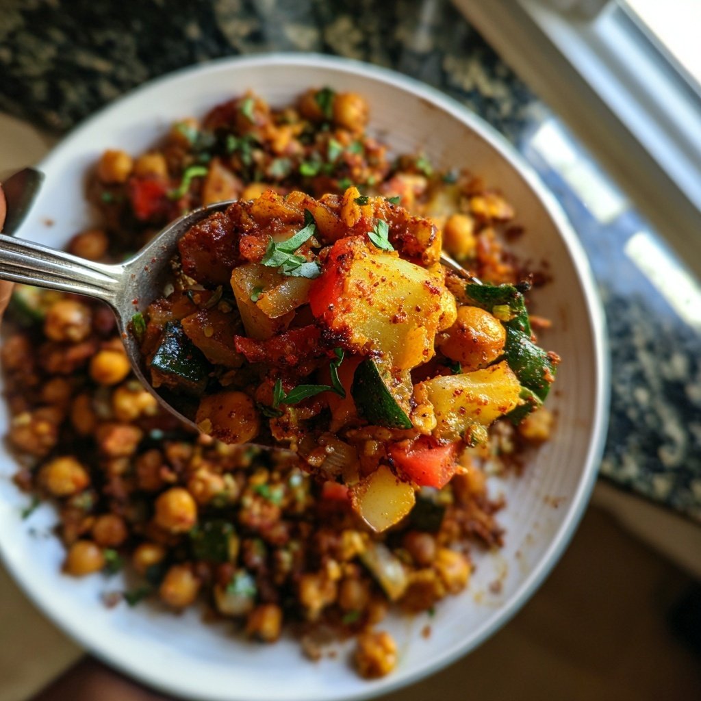 Smoky Paprika Chickpea Bowl