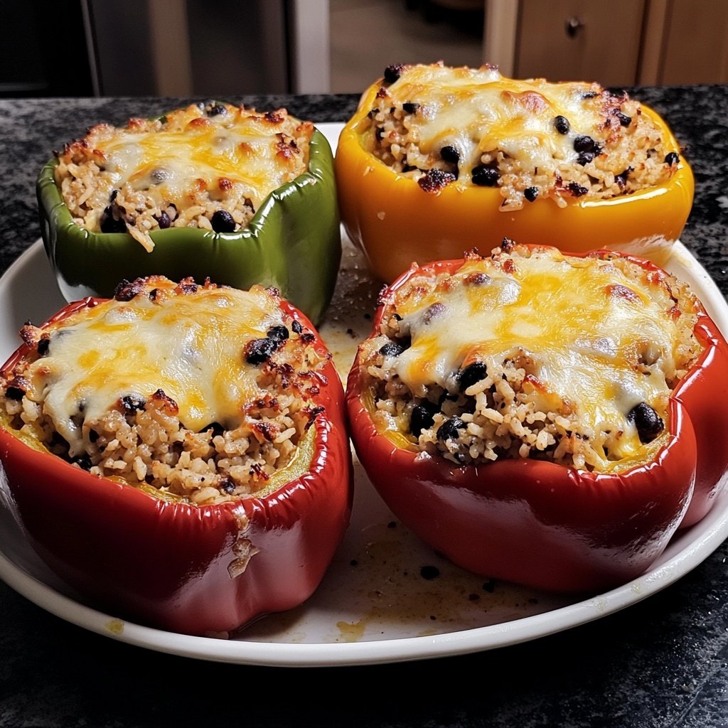 Easy Stuffed Bell Peppers Recipe