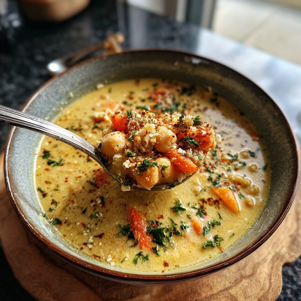 Mediterranean Chickpea Soup