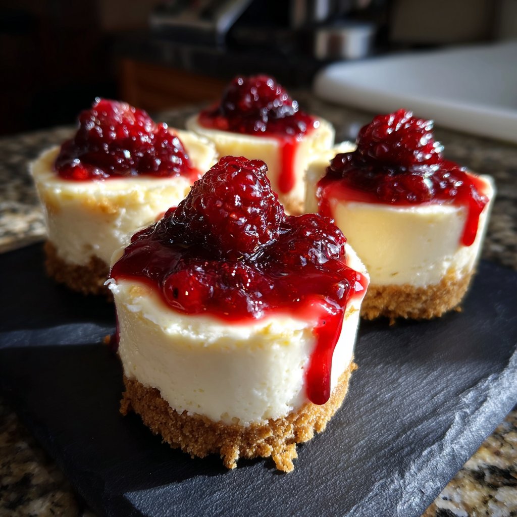 Valentines Treats Mini Cheesecakes