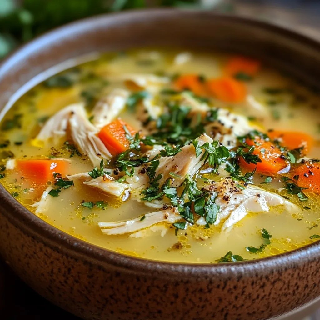 Anti-Inflammatory Chicken Soup