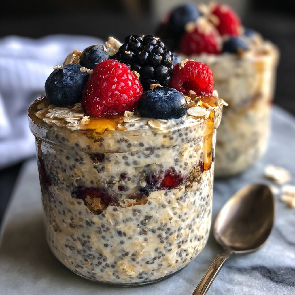 High Protein Overnight Oats