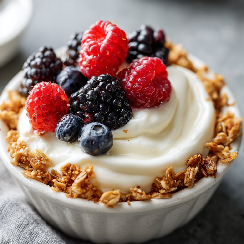 Vanilla Berry Breakfast Bowls