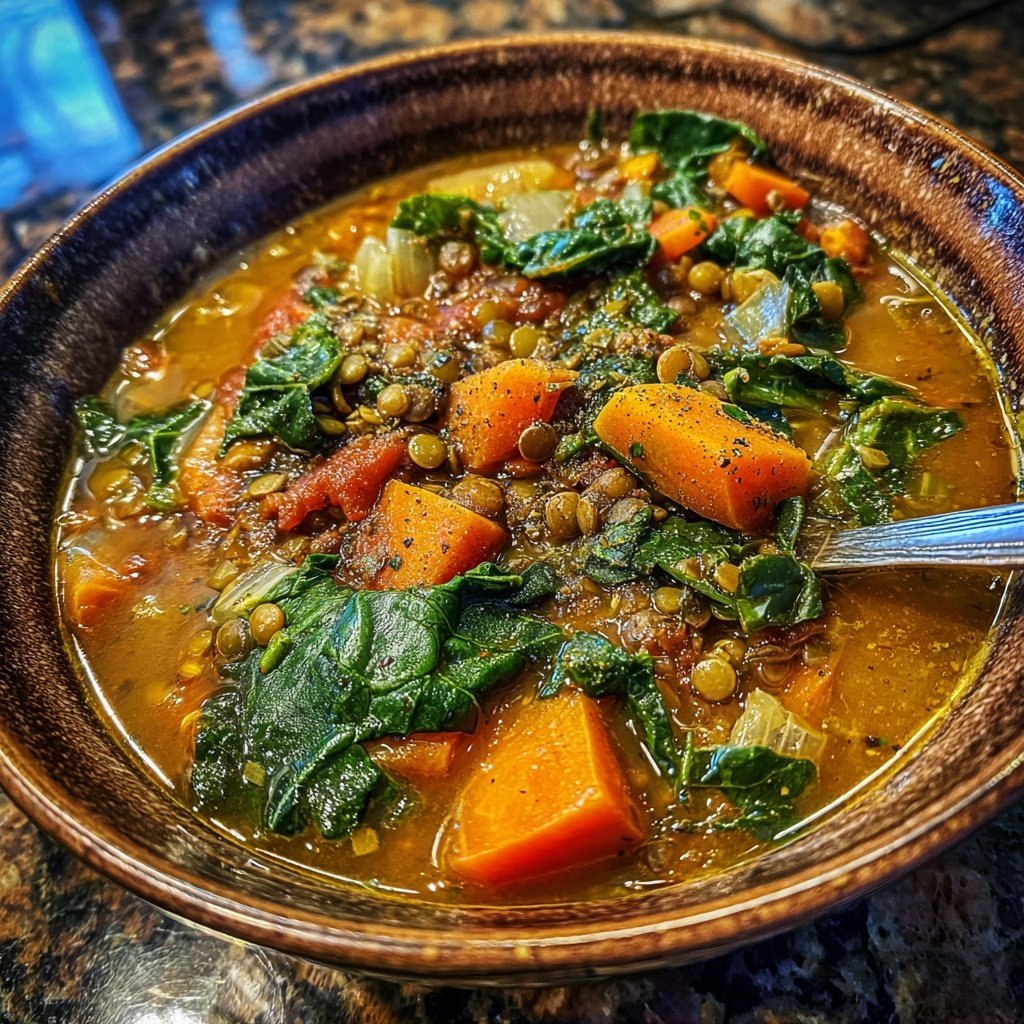 Healthy Lentil Vegetable Stew