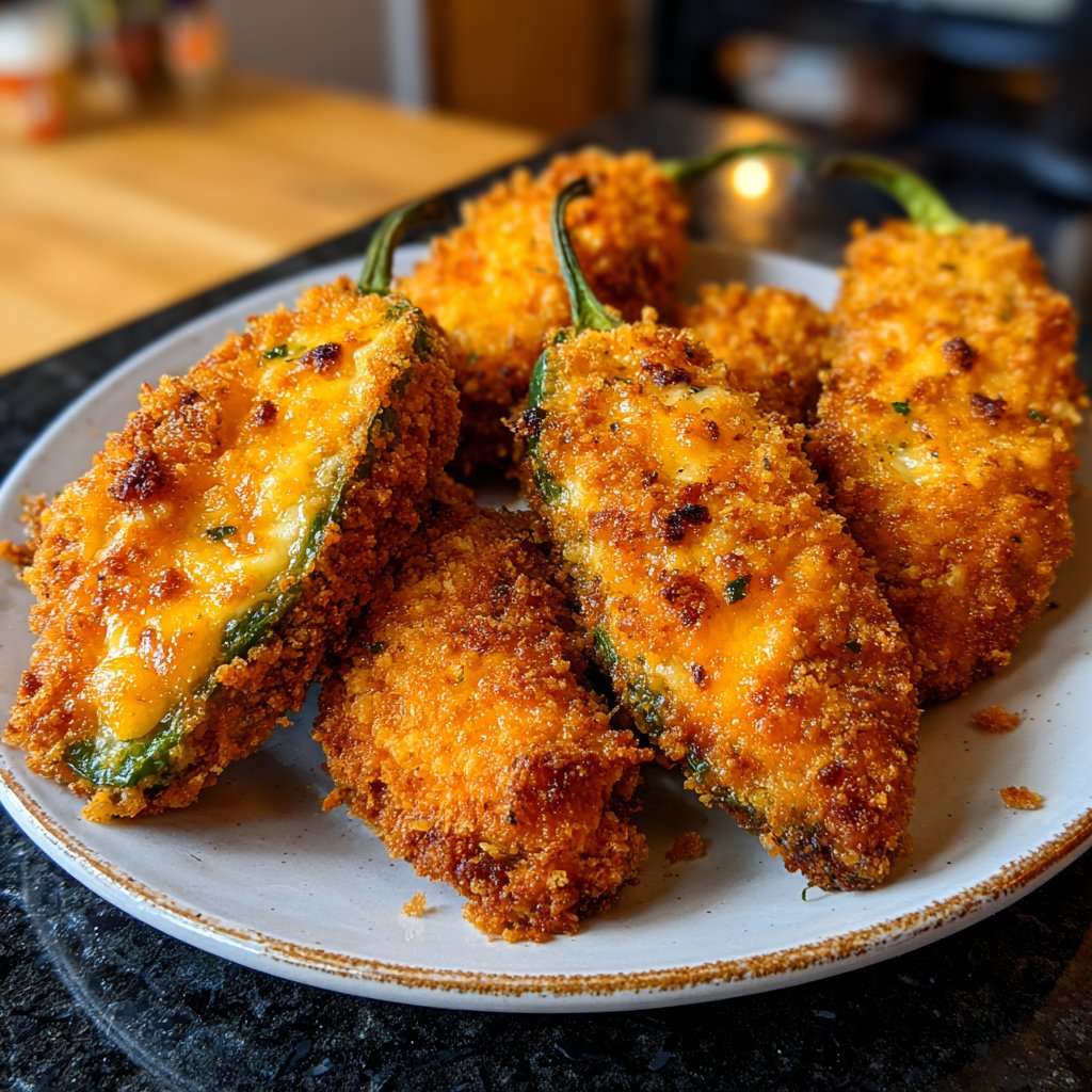 Jalapeno Poppers Baked Crispy