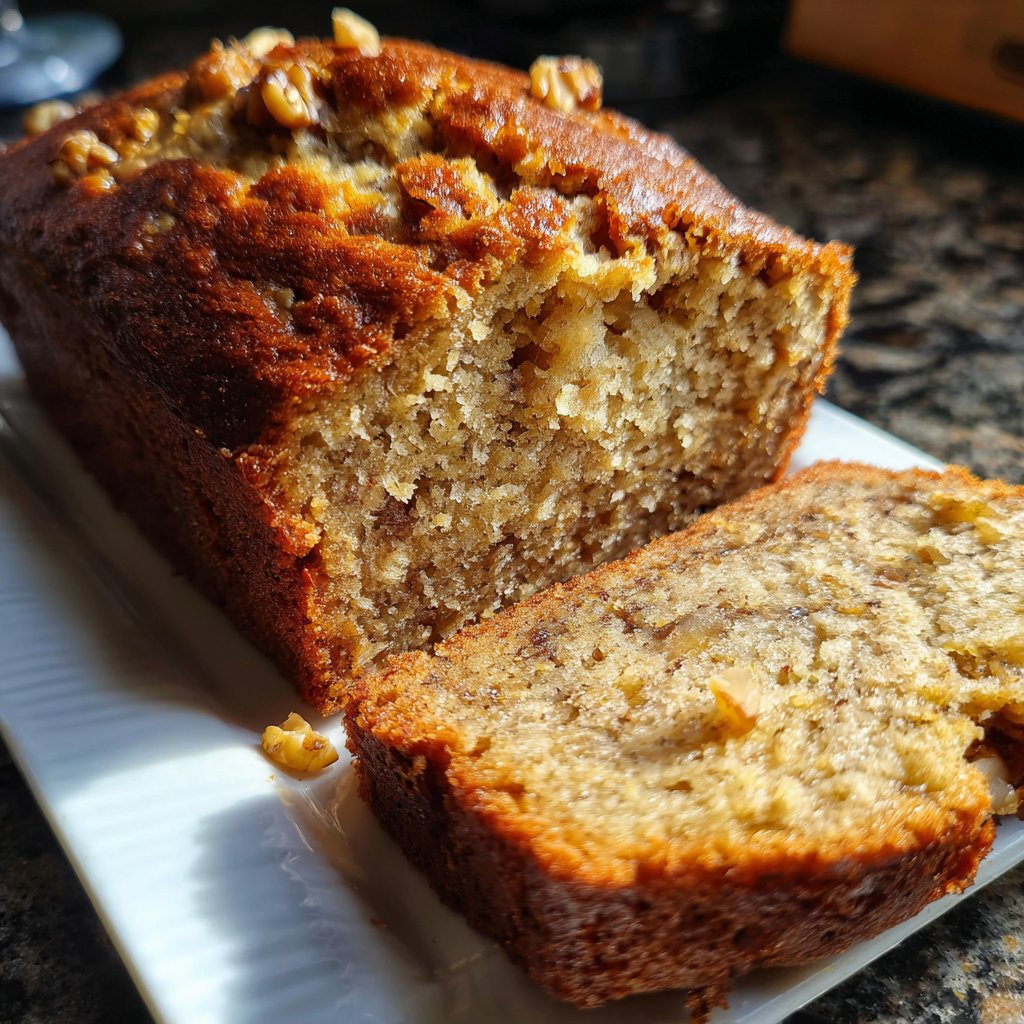 Homemade Banana Bread Recipe