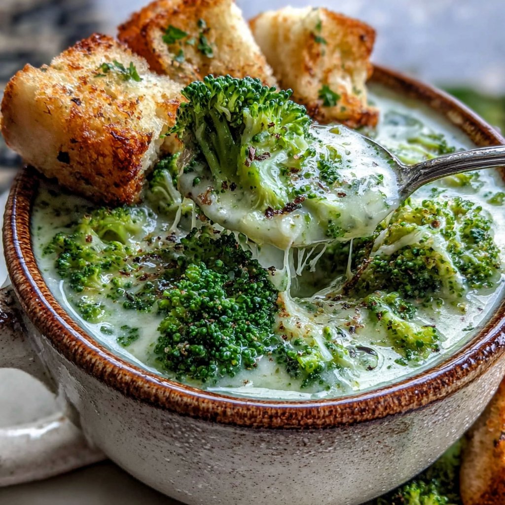 Creamy Broccoli Cheddar Soup