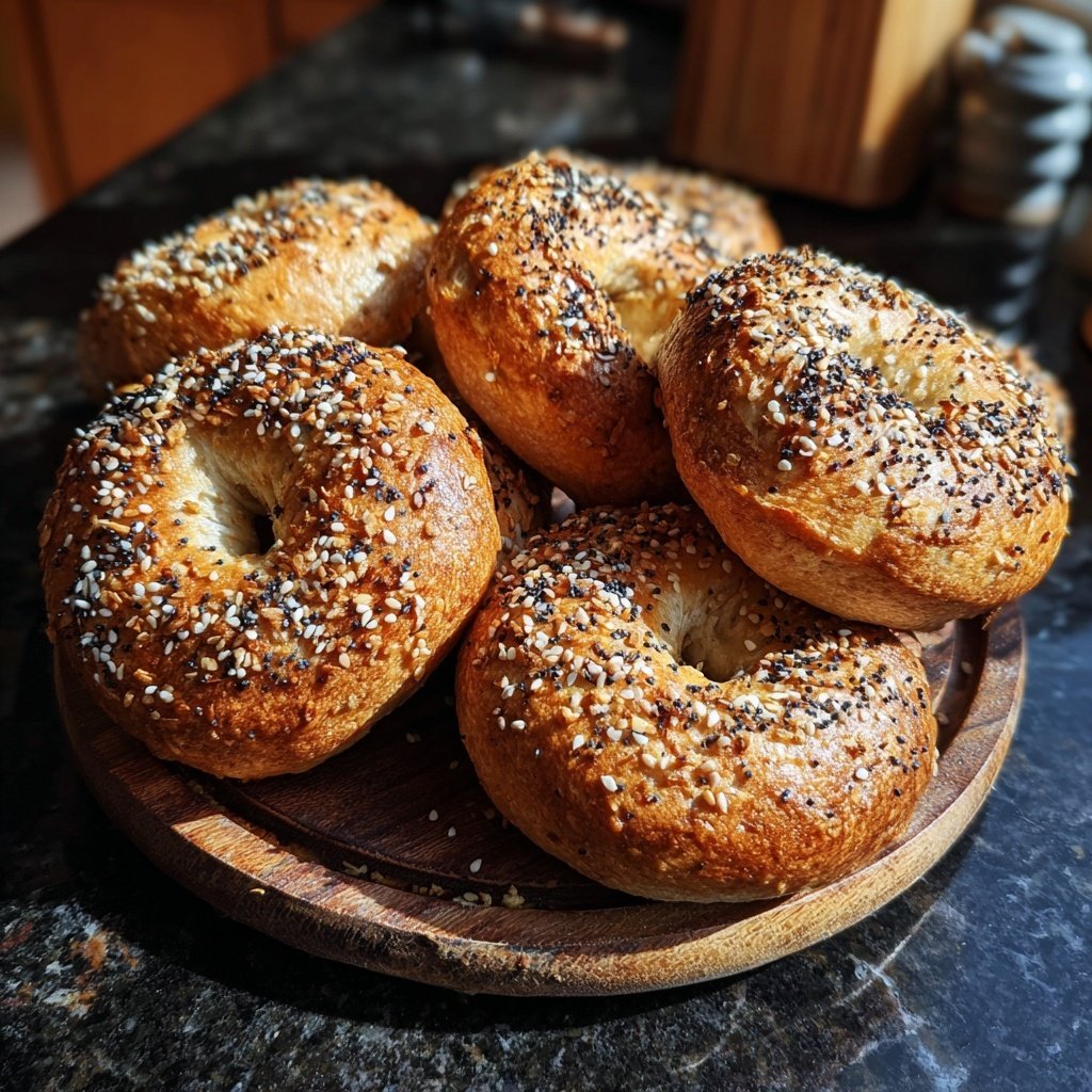 Whole Wheat High Protein Bagels