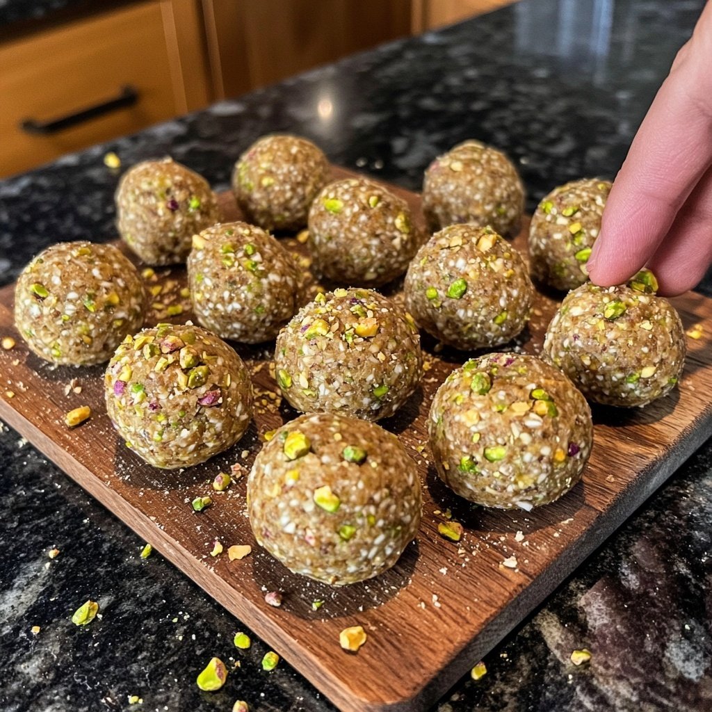 Protein Balls with Pistachios