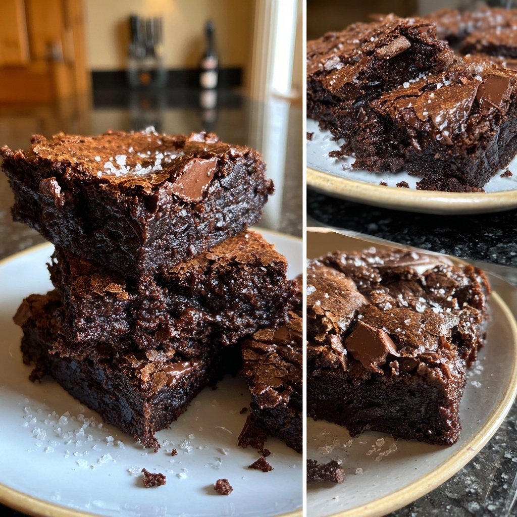Sourdough Discard Brownies One Bowl