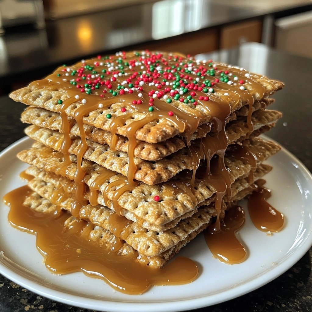 Irresistible Caramel Ritz Cracker Christmas Cookies for Festive Delight